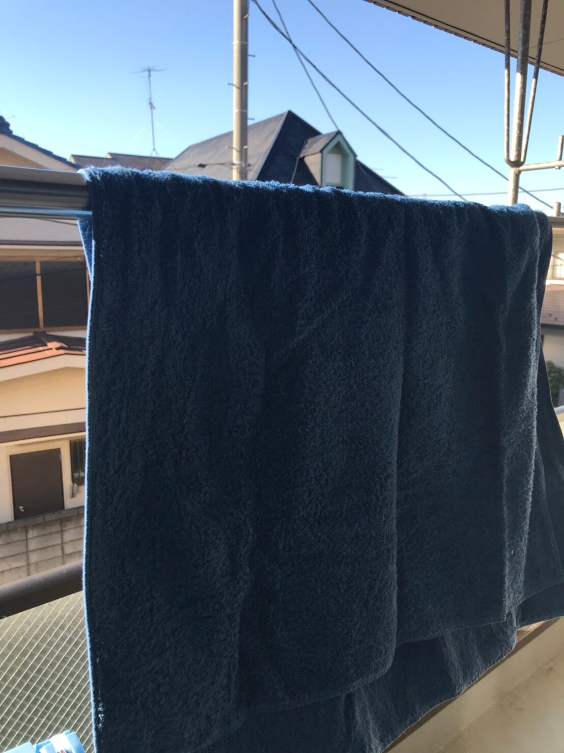 竿干しバスタオル