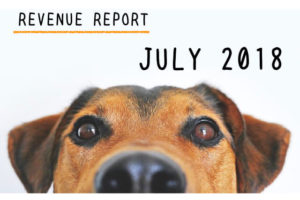 ＜REVENUE REPORT＞2018年7月の収入報告｜ひかるぶろぐ